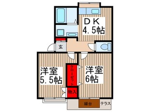 メゾンオリエンタルの物件間取画像